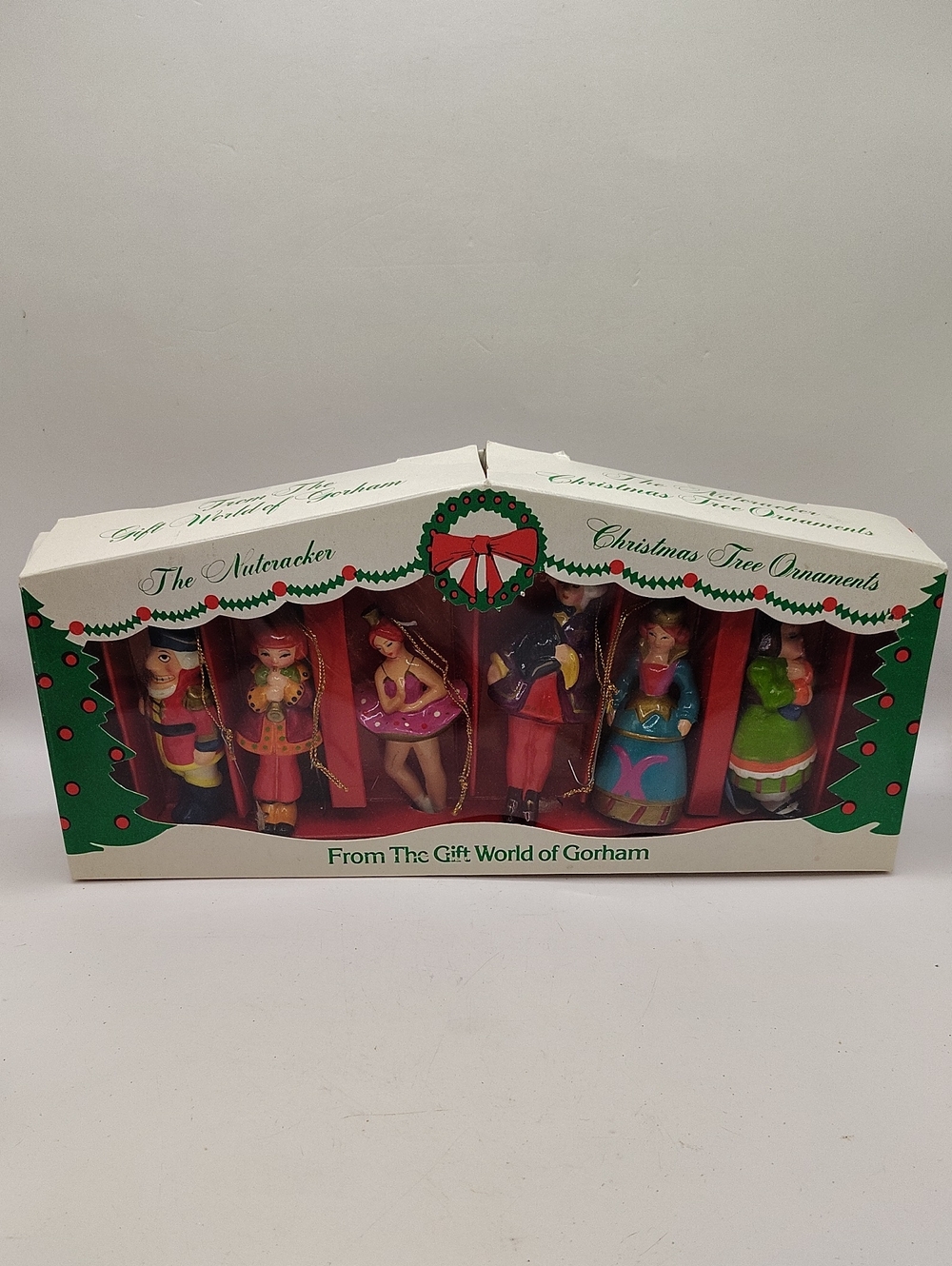 Vintage The Nutcracker Christmas Ornaments Figure Set 1970's by Gorham